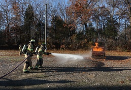 FKMHS students practice firefighting skills, work toward certification