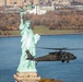 NJ Black Hawk and Lakota fly by NYC skyline