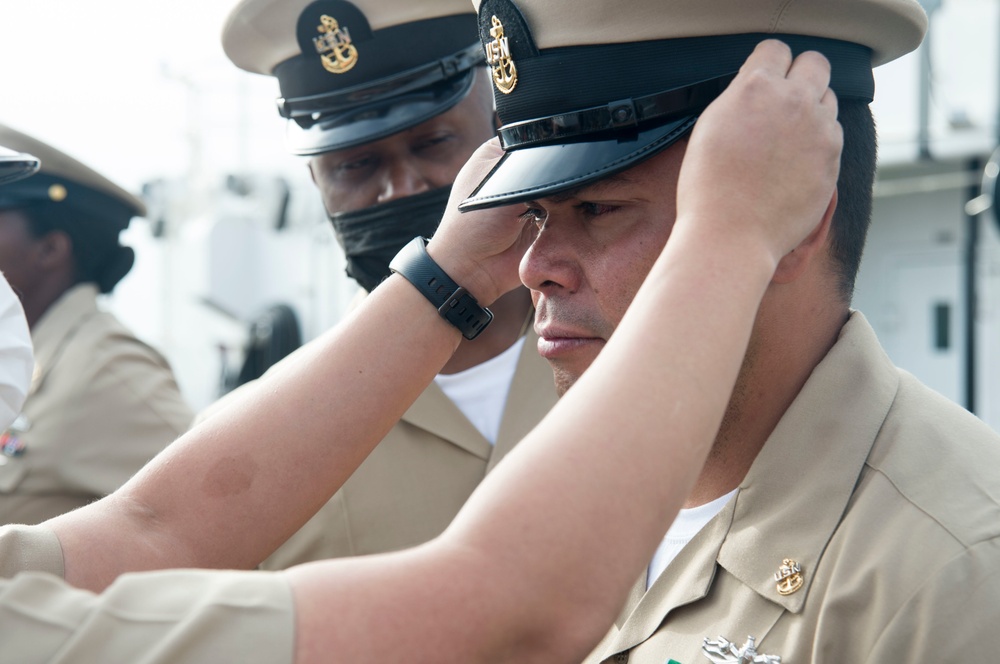 USNS Mercy Chief Pinning Ceremony FY-22