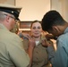 DESRON 40 Sailor is Pinned with Anchors During a Chief Petty Officer Pinning Ceremony