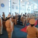 U.S. NAVSO/U.S. 4th Fleet and DESRON 40 Sailors Receive a Round of Applause From Audience During Chief Petty Officer Pinning Ceremony