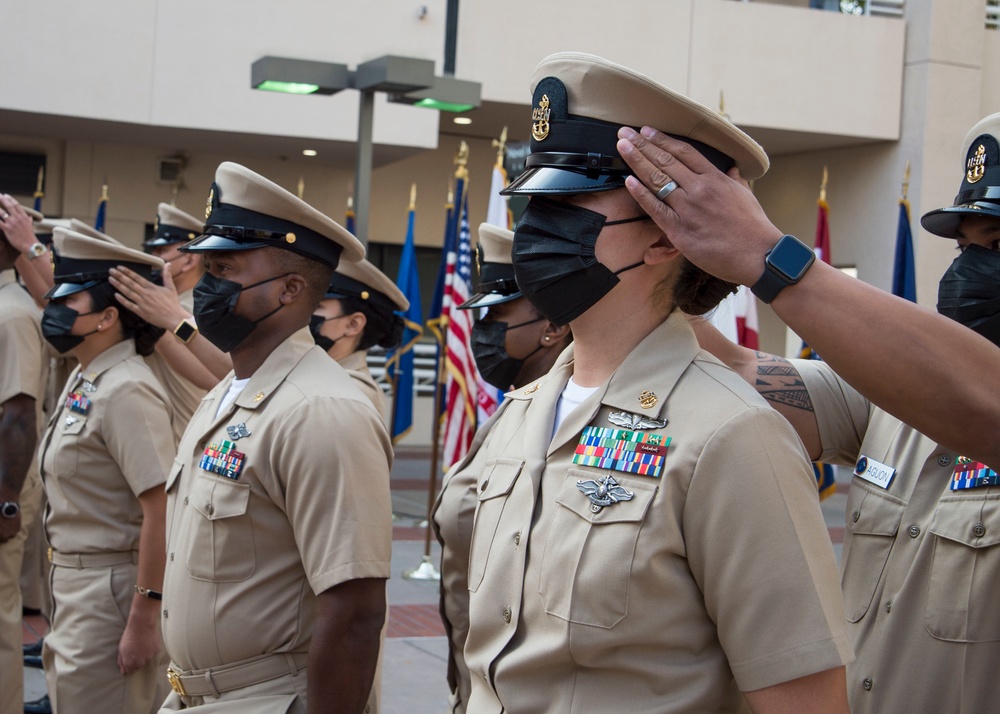 NMRTC San Diego Conducts a Chief Petty Officer Pinning Ceremony