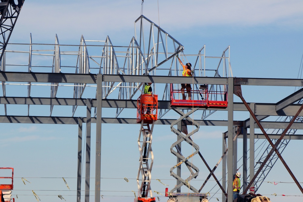 Fort Jackson Basic Training Complex Four, Phase Two construction