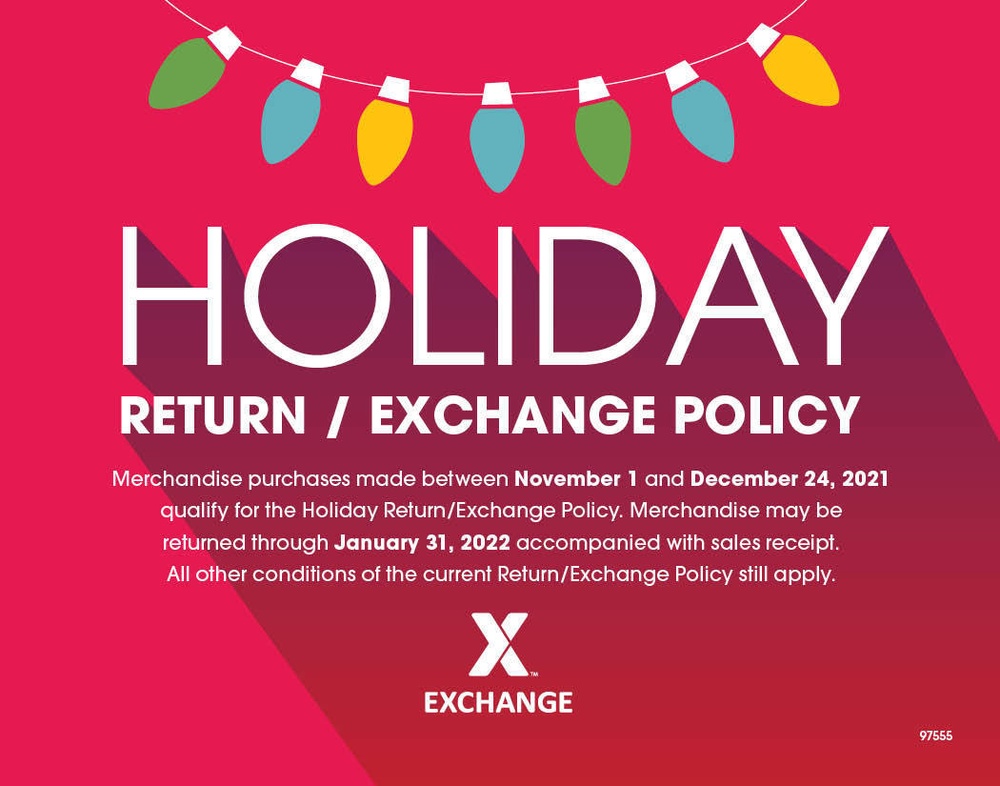 Exchange Extended Holiday Return Policy Gives Shoppers More Flexibility