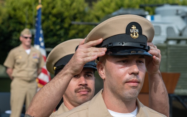 EODGRU-1 Chief Pinning Ceremony
