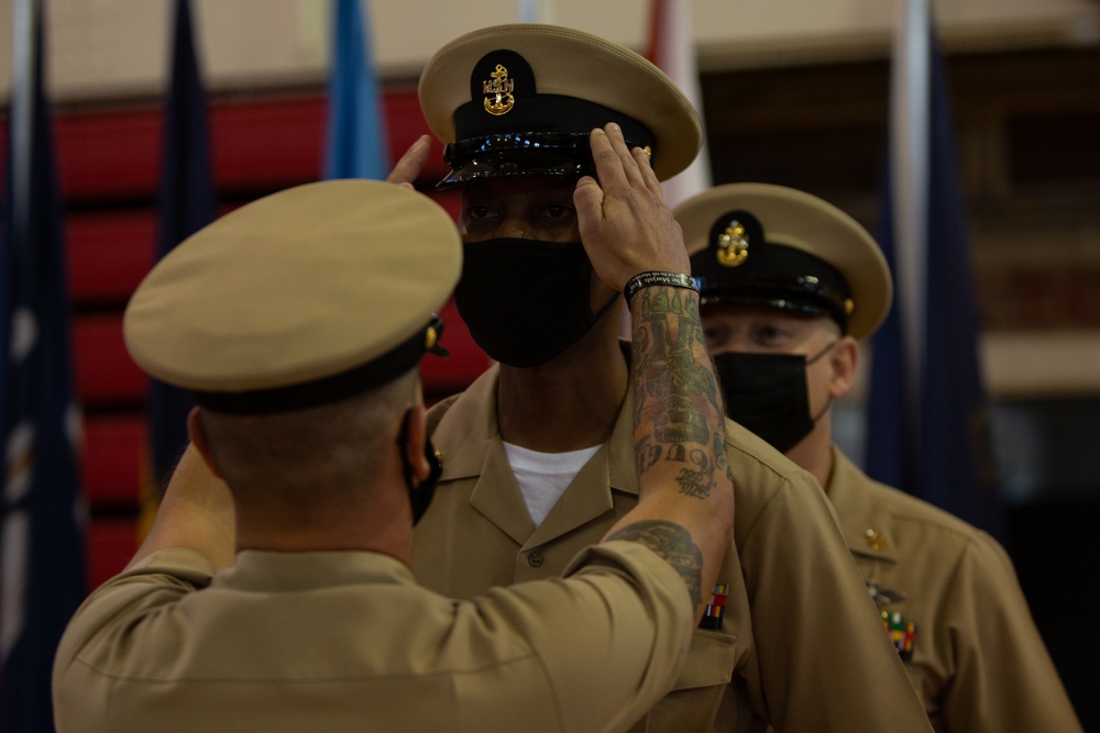 Chief Petty Officer Pinning Ceremony on MCB Camp Lejeune