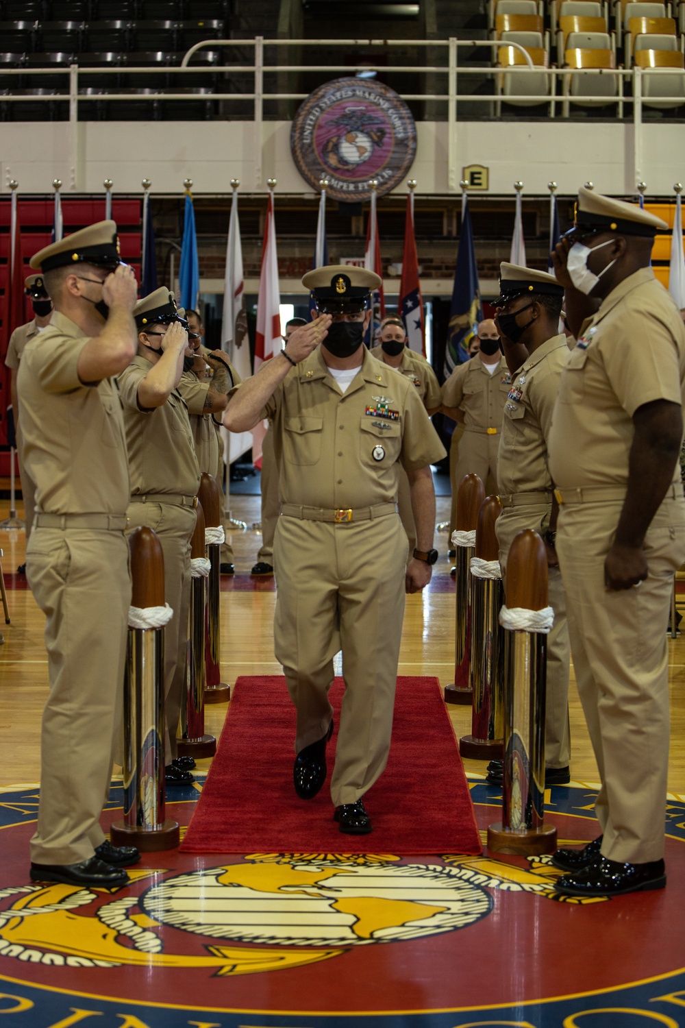 Chief Petty Officer Pinning Ceremony on MCB Camp Lejeune