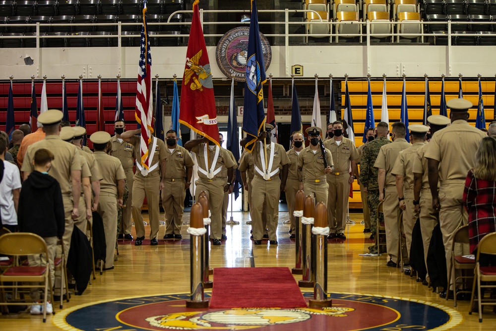 Chief Petty Officer Pinning Ceremony on MCB Camp Lejeune