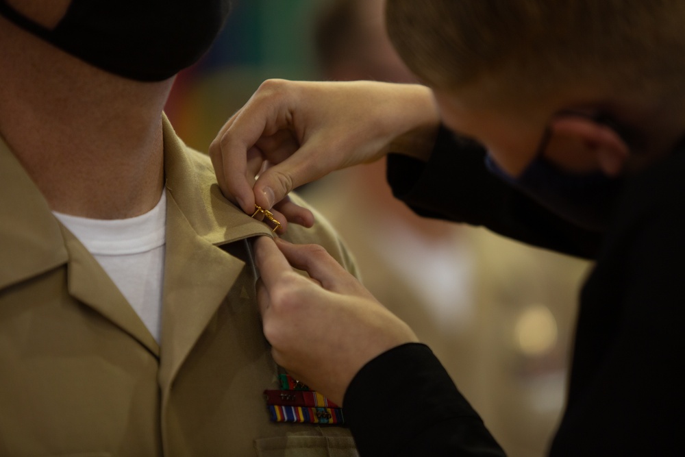 Chief Petty Officer Pinning Ceremony on MCB Camp Lejeune