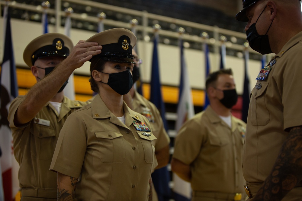 Chief Petty Officer Pinning Ceremony on MCB Camp Lejeune