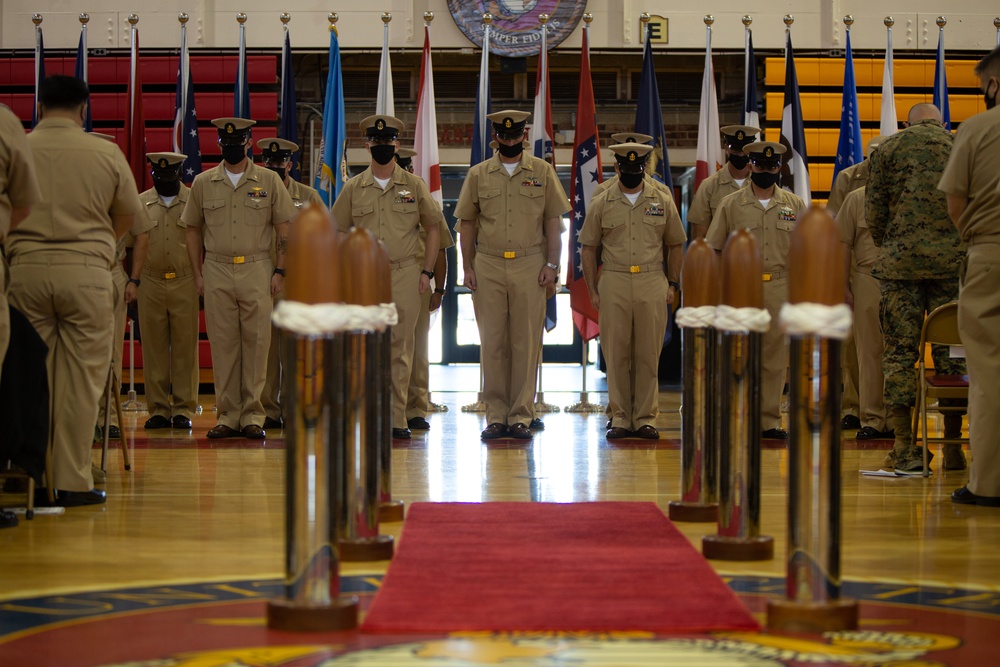 Chief Petty Officer Pinning Ceremony on MCB Camp Lejeune