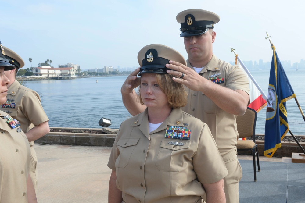 COMLCSRON ONE Chief Petty Officer Pinning Ceremony