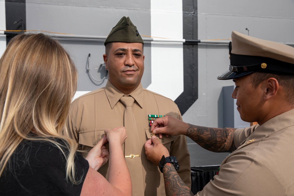 Makin Island CPO Pinning