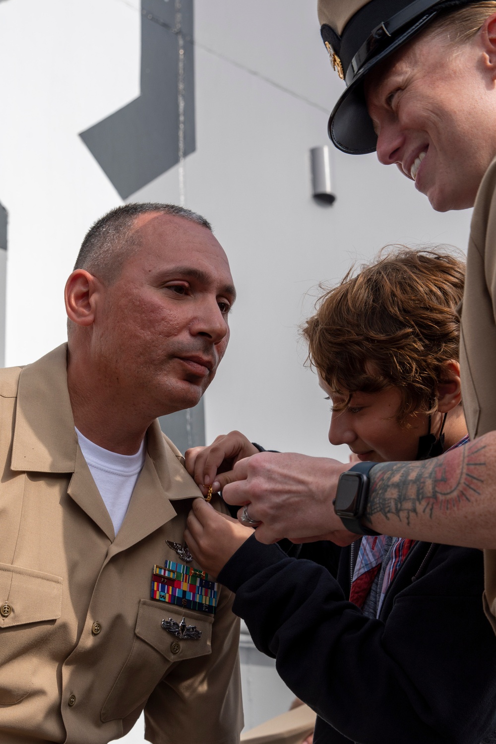 Makin Island CPO Pinning