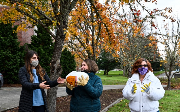 Holiday season arrives at McChord with annual Operation Turkey Drop