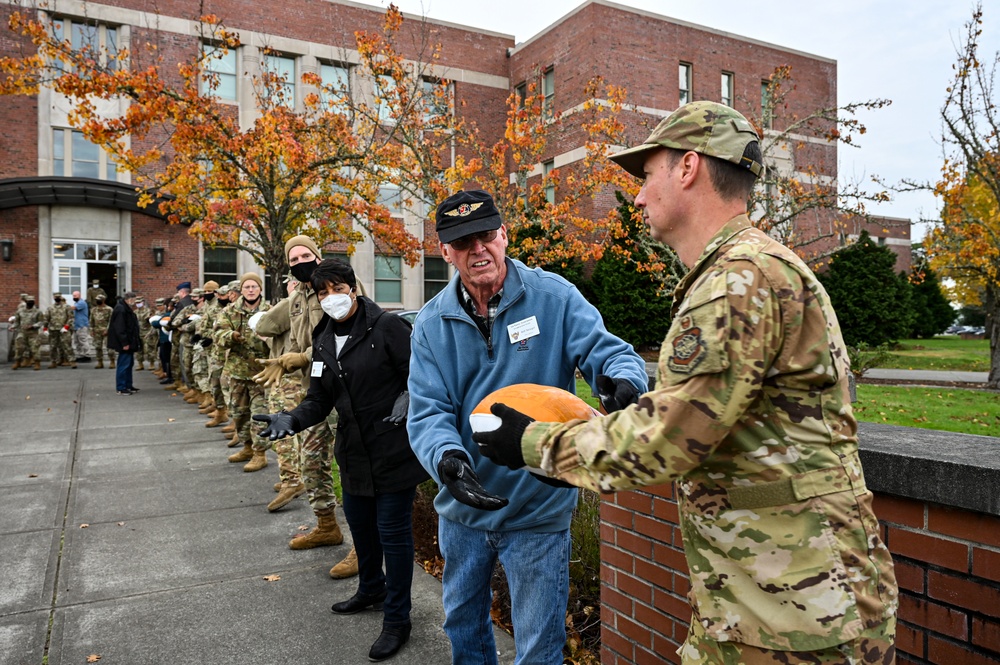 Holiday season arrives at McChord with annual Operation Turkey Drop