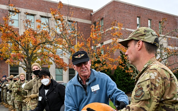 Holiday season arrives at McChord with annual Operation Turkey Drop