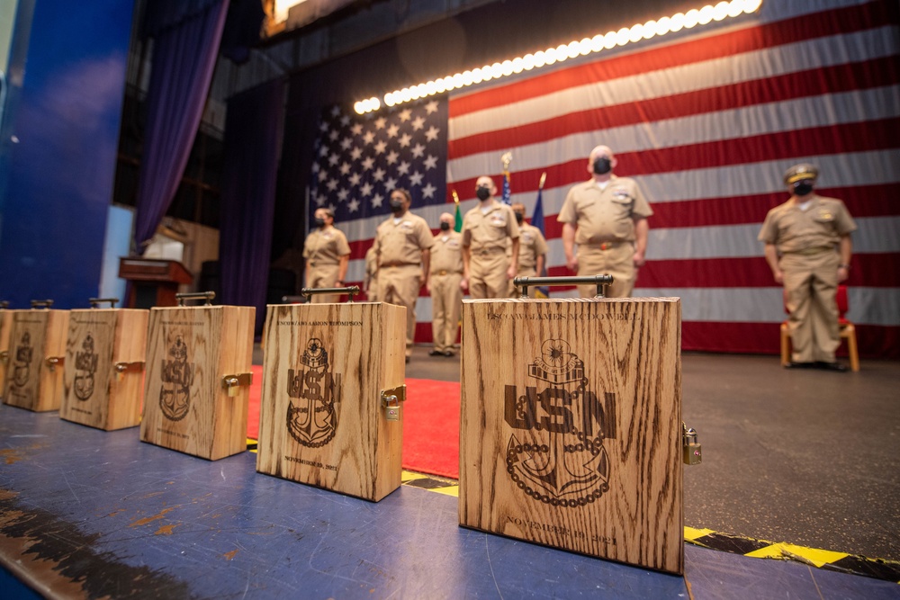 Naval Base Kitsap-Bremerton Celebrates Chief Pinning Ceremony