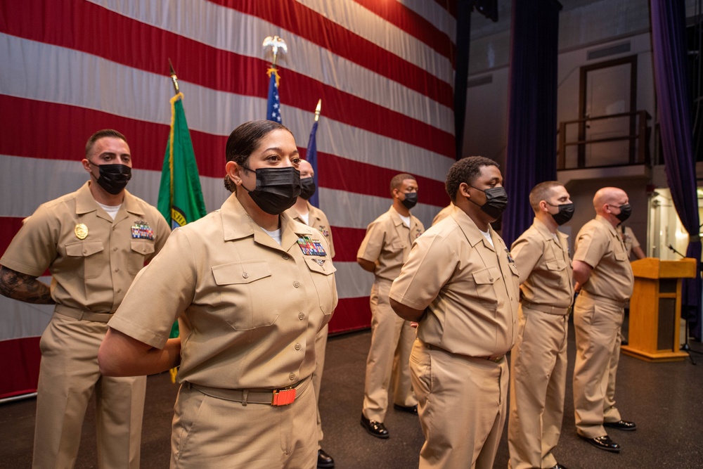 Naval Base Kitsap-Bremerton Celebrates Chief Pinning Ceremony