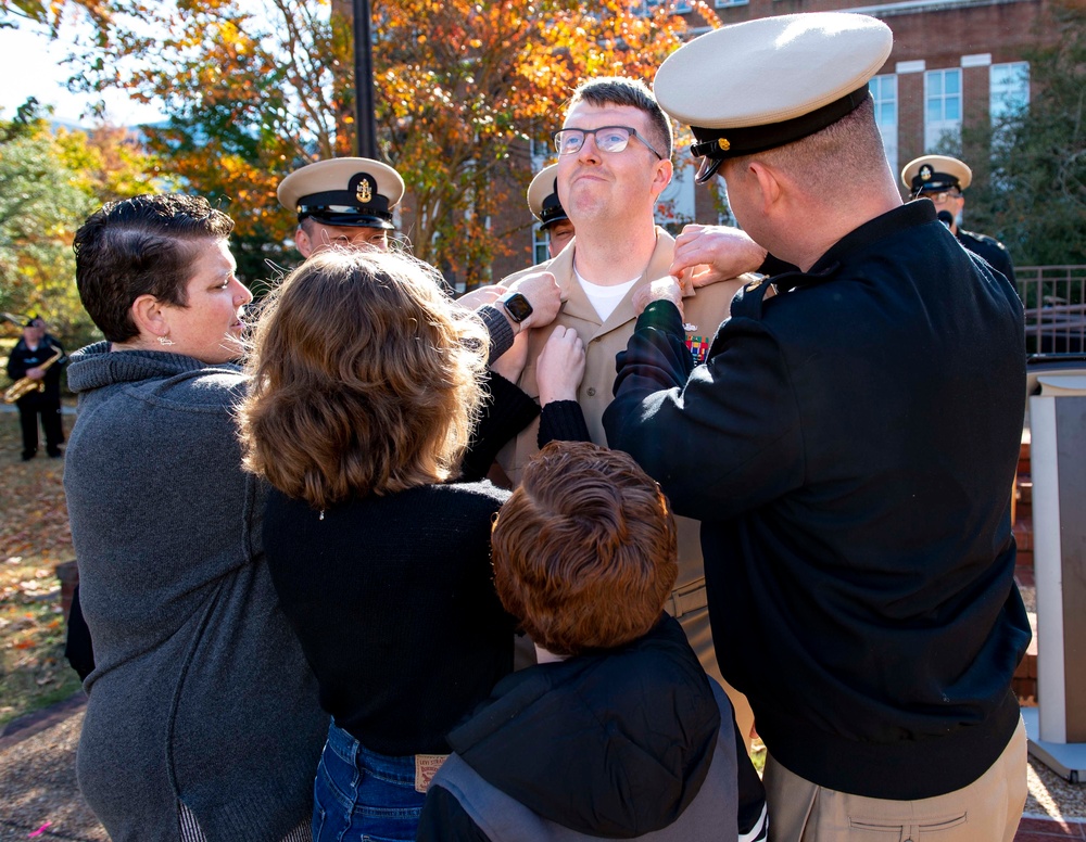 Naval Support Activity and Tenant Commands Welcome New Chiefs