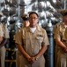 USS Charleston Sailors Get Pinned to the Rank of Chief Petty Officer