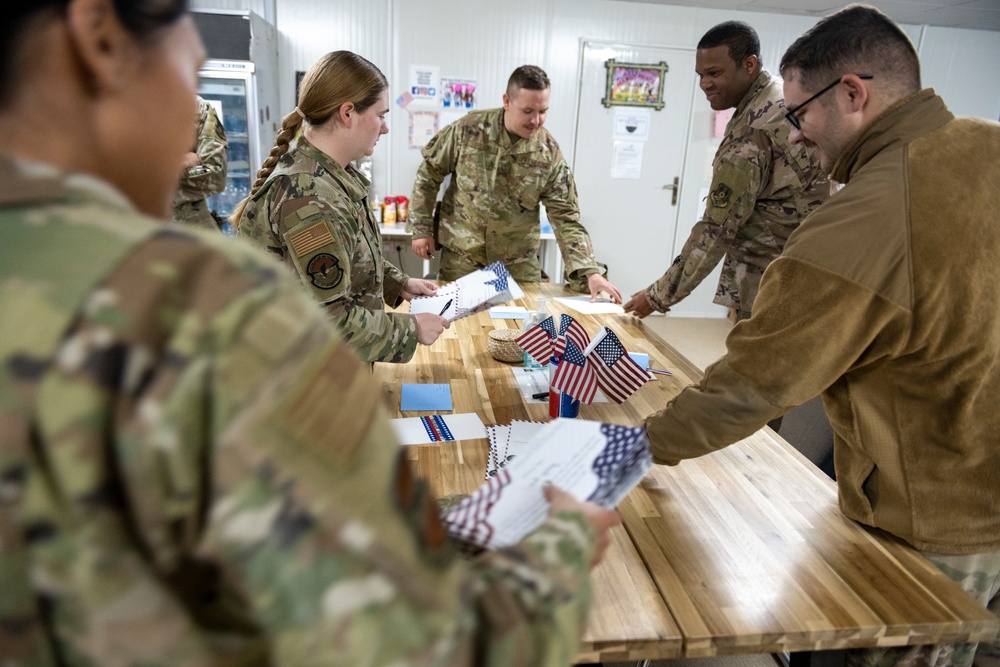 Volunteers keep Oasis stocked for Airmen