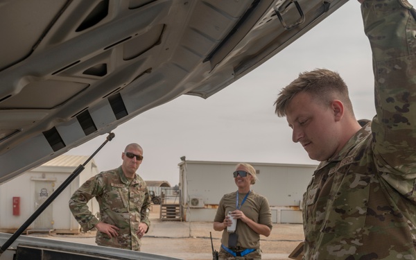 Chief meets 55th EFGS Airmen