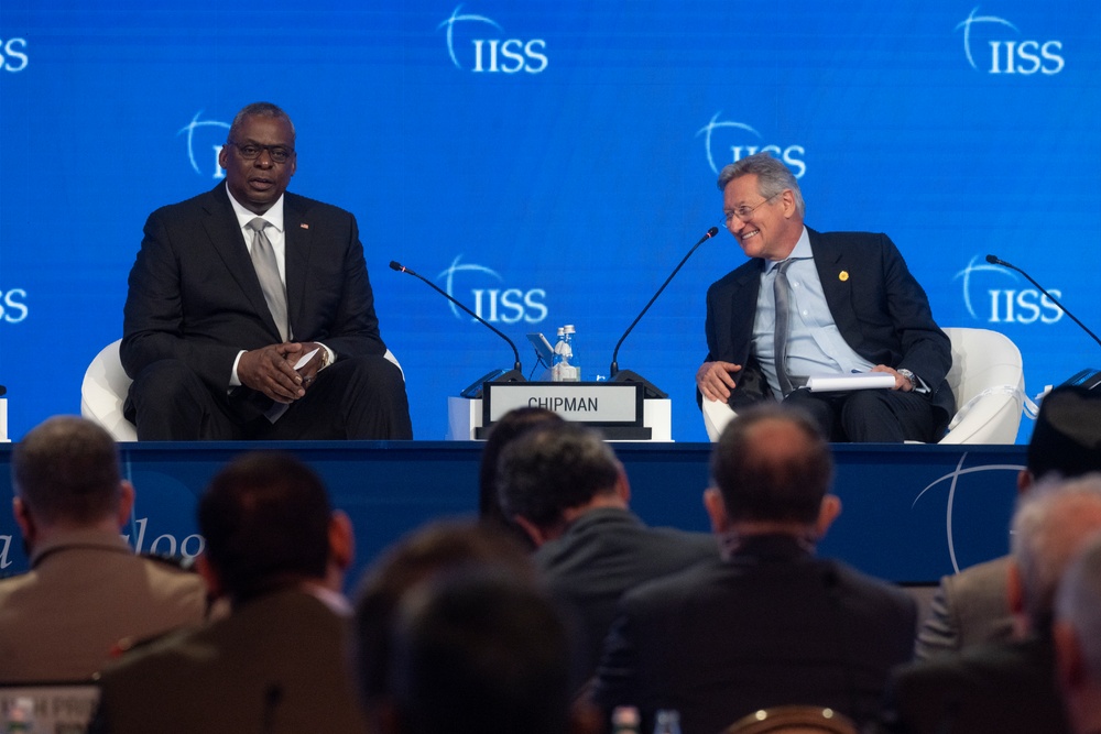 SECDEF speaks at 17th Annual IISS Manama Dialogue