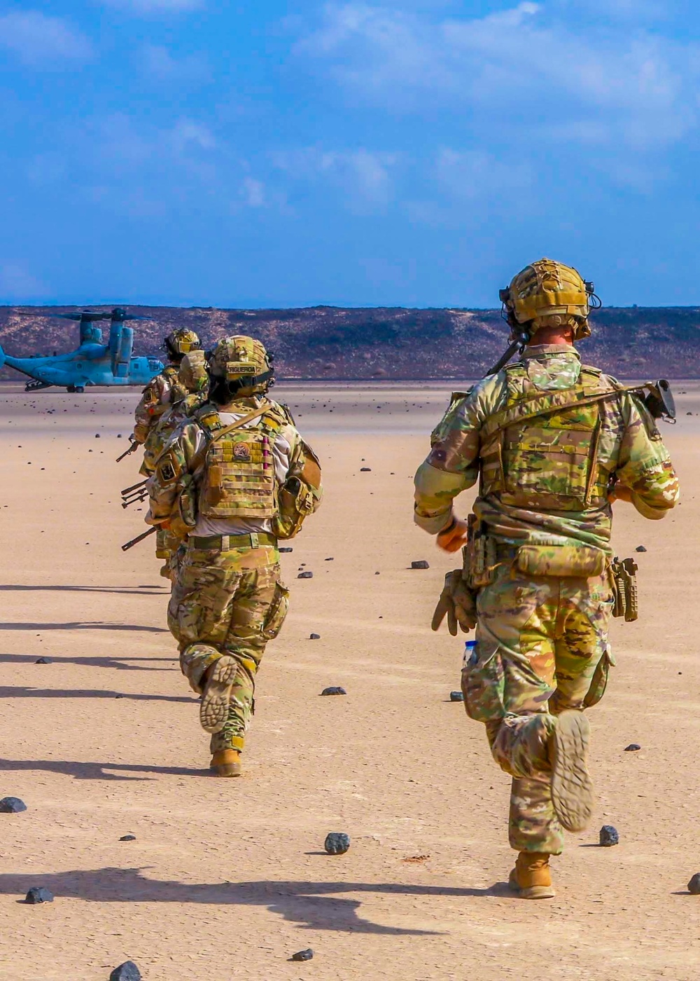 U.S. Marines train with East Africa Response Force Soldiers