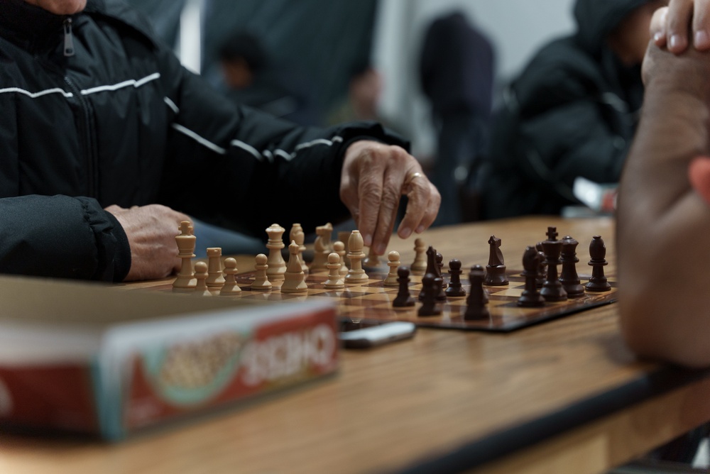 Chess Tournament at Task Force Pickett
