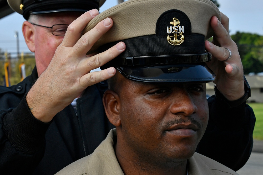 Port Hueneme Holds Chief Pinning Ceremony