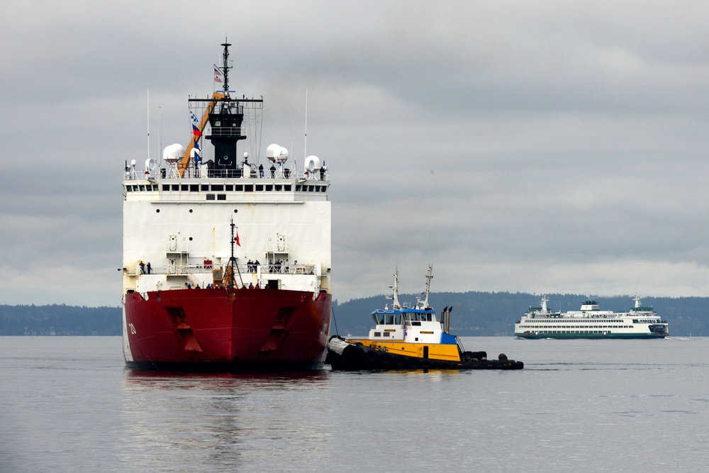Coast Guard icebreaker returns home following Northwest Passage transit, oceanographic Arctic research missions, and circumnavigation of North America