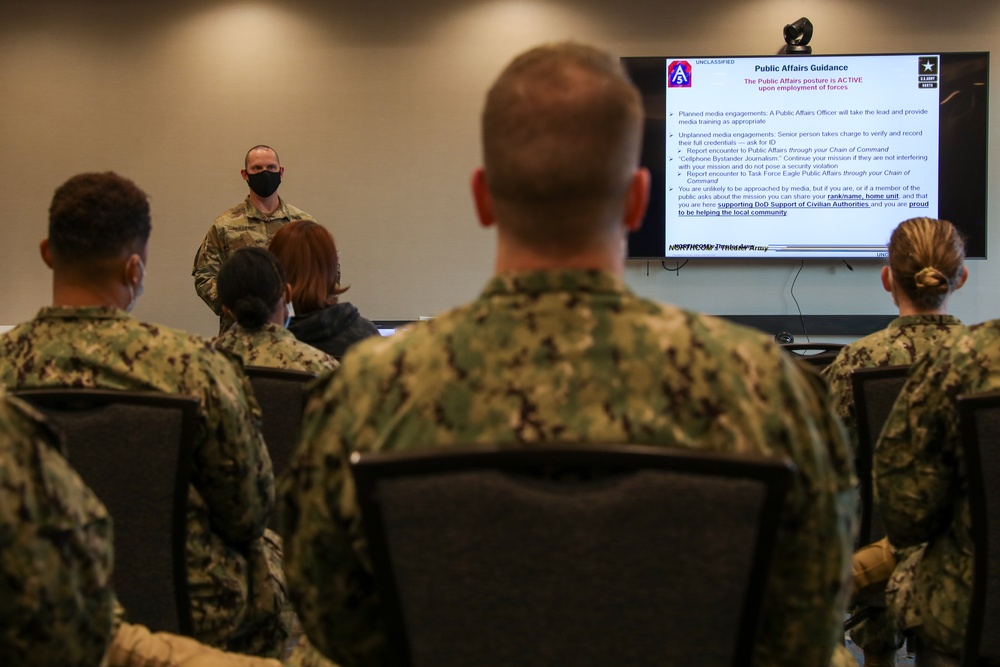 MRT receive RJRSOI brief before departing Wenatchee