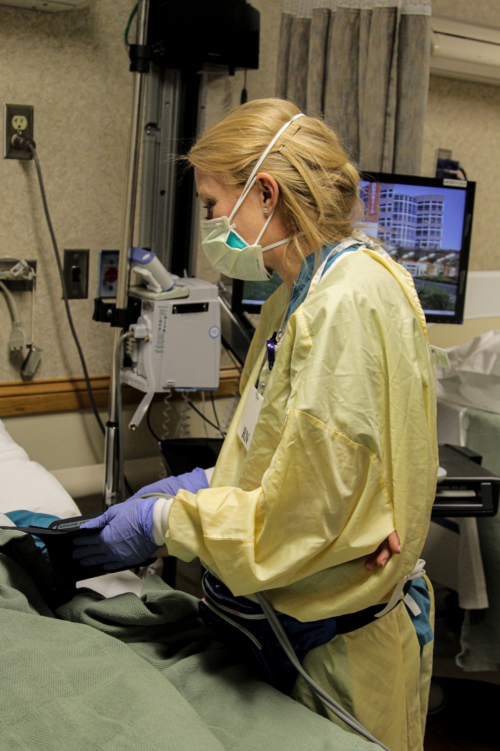 U.S. Air Force Personnel Aid Patients at Benefis Health System in Great Falls, Montana