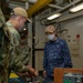 Vice Adm. Ozama Tours USS Frank Cable