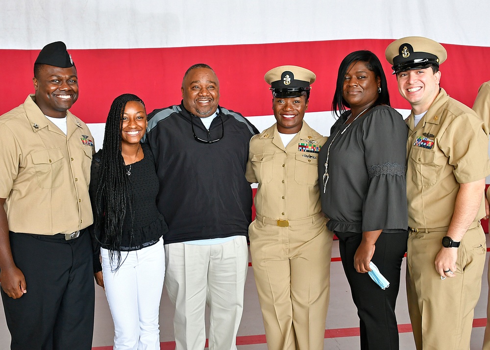 Navy Holds Chief Pinning Ceremony onboard Point Mugu