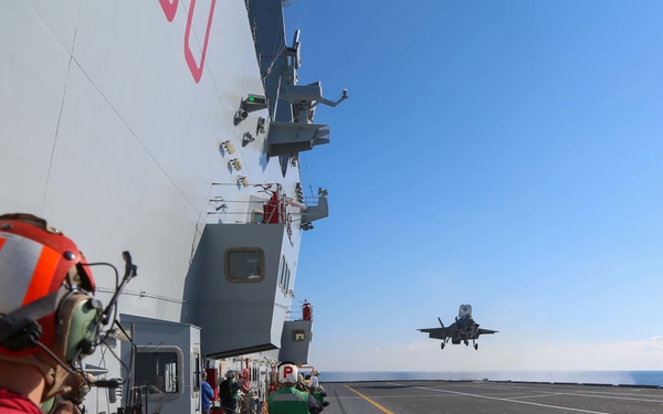 United States, United Kingdom and Italy Conduct Cross-Deck Operations