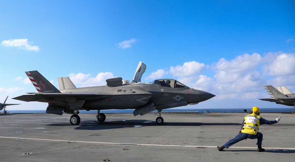 VMFA-211 Conducts Routine Operations in the Mediterranean Sea