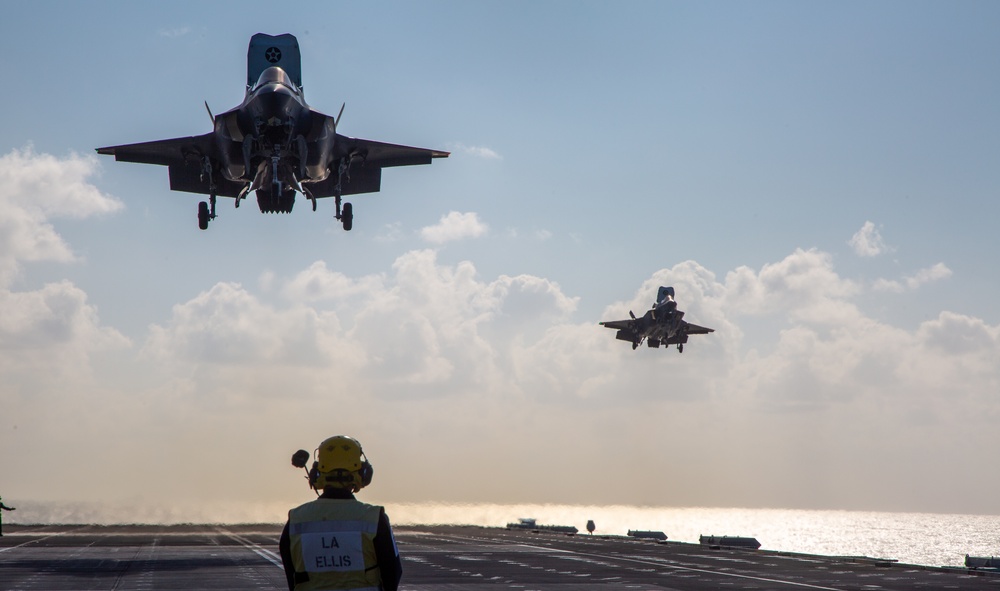 VMFA-211 Conducts Routine Operations in the Mediterranean Sea