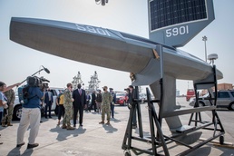 Defense Secretary Visits USS Sentry, Unmanned Systems in Bahrain