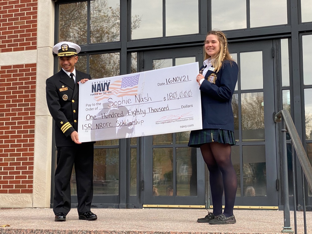 Columbus native earns NROTC scholarship