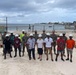 US Navy Seabees with NMCB-5 work with Marshallese Government