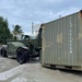 US Navy Seabees with NMCB-5 work with Marshallese Government