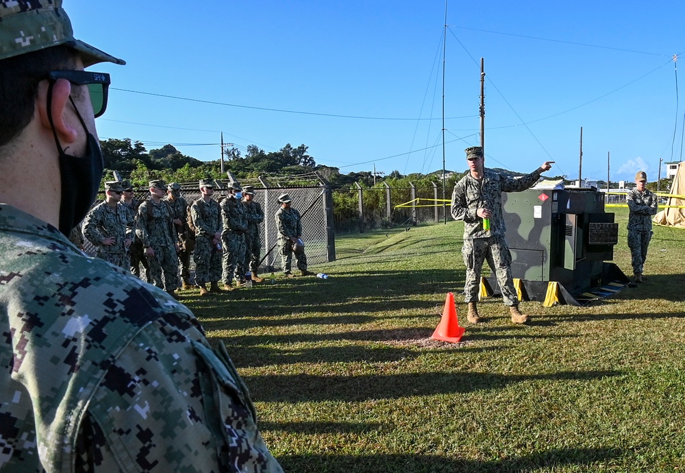 US Navy Seabees with NMCB-5 train on Civil Engineer Support Equipment