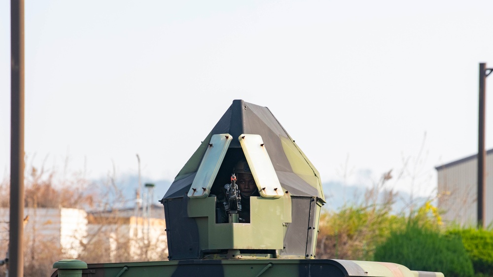 8th SFS patrol, protect the Wolf Pack