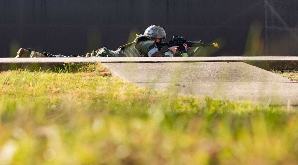 8th SFS patrol, protect the Wolf Pack