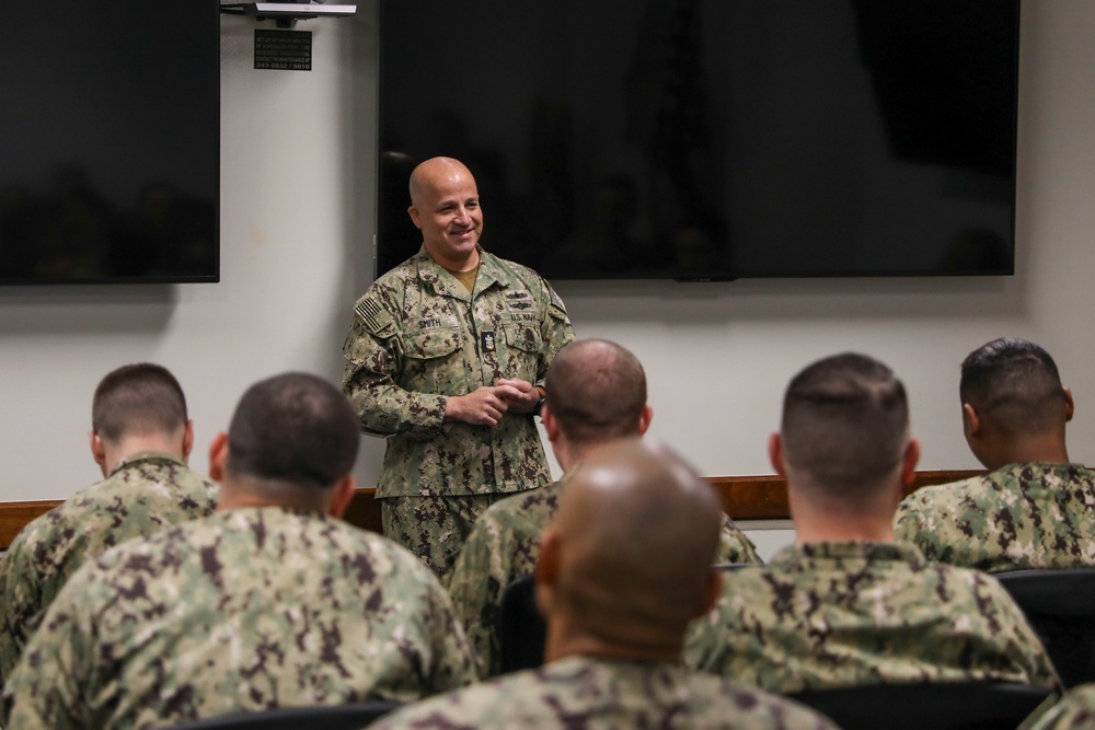 MCPON Hosts All Hands Call at CSG-7