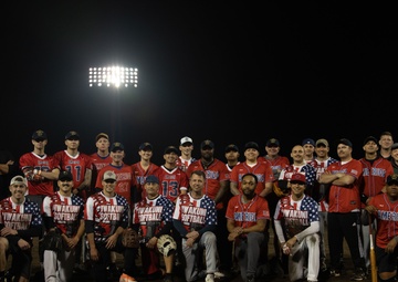 USS America Vs. Iwakuni Softball Game
