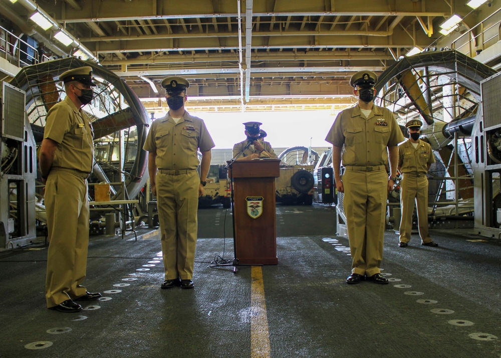 USS Essex In Port Operations