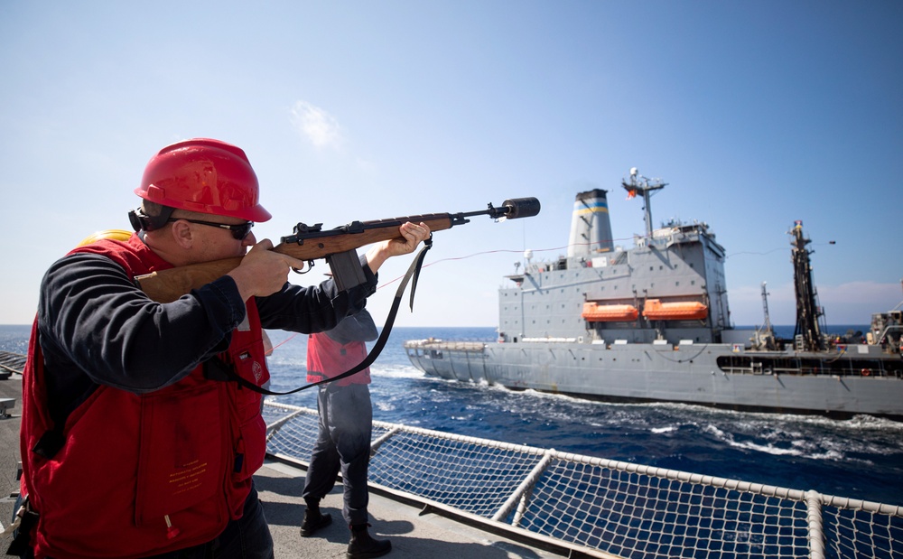 USS Tulsa Replenishment-at-Sea